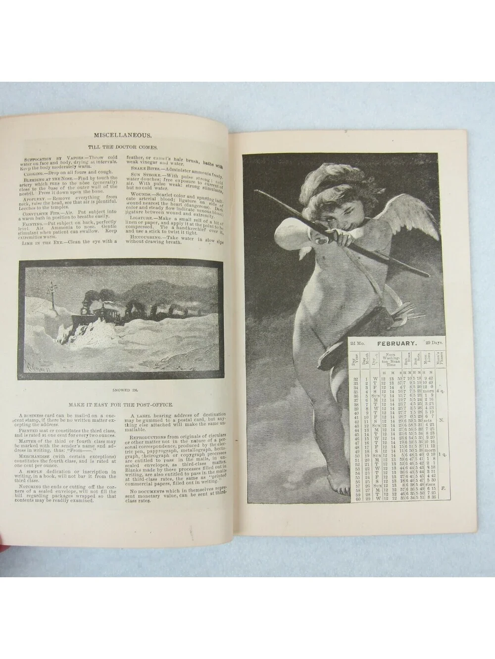1888 George H Knollenbergs Illustrated Almanac Richmond Indiana Advertising RARE